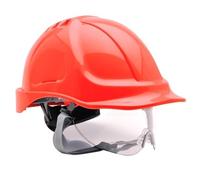 Endurance Visiera Traspirabilità Casco Rigido Cappello Mento Cinturino Sicurezza