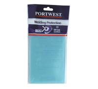 Portwest PW66 Bizweld Plus Ricambio Policarbonato Lente Set Di 5 - Trasparente