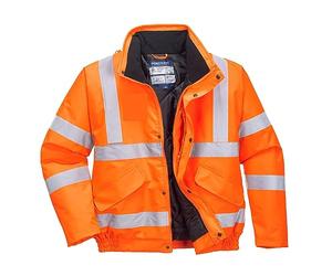 Portwest RT32ORRXL Bomber ad Alta Visibilità GO/RT, Arancione, XL