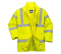 Portwest RT60 Hi Vis Impermeabile Foderati Leggero Traspirante Giacca Cappotto