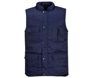 Portwest S414 Bodywarmer Gilet Imbottito Multitasche Foderato Uomo