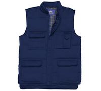 Portwest Shetland Gilet Imbottito Giacca con Zip Fodera Termica Giacca Imbottita