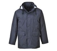 Portwest S437 Giacca Uomo Impermeabile Trapuntata Cappuccio Navy