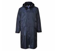 Portwest S438 Giacca Impermeabile Lunga Classica Per Adulti - Blu Navy