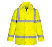 Portwest S460 Giacca Da Traffico Invernale Impermeabile Confortevole Ad Alta Visibilità Gialla, 6XL