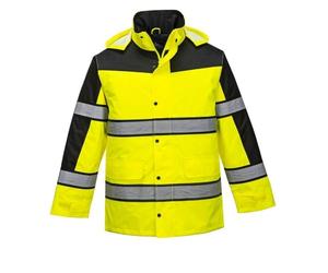 Portwest S462 Giacca Classica Bicolor ad Alta Visibilità, Giallo, L
