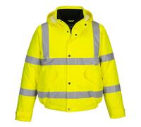 Portwest S463 Alta Visibilità Inverno Giacca Bomber Impermeabile Nastrato