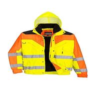 Portwest S464ORRXXL Bomber Contrast Plus, Arancio, XXL