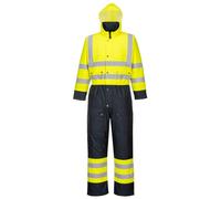Portwest S485 Tuta Bicolore- Foderata, Giallo/Navy, XXXL