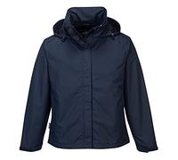 Portwest S509 Giacca da Donna Corporate Shell Poliestere Tessuto a Rete | Blu navy, S, EN 343, Con Cerniera, 3 Tasche, Cuciture Nastrate, Tasca Interna Sul Petto, Apertura Frontale, Traspirante