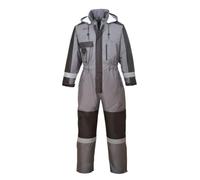 Portwest S585GRRXXL Tuta Intera Invernale Alta Visibilità, Grigo, XXL
