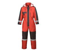 Portwest S585RERM Tuta Intera Invernale Alta Visibilità, Rosso, M