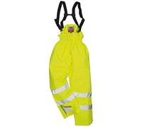 Portwest S780 Pantalone Bizflame Rain Sfoderato, Antistatico, Taglia 4XL, Giallo