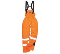 Portwest S780 Pantalone Bizflame Rain Sfoderato, Antistatico, Taglia XL, Arancione