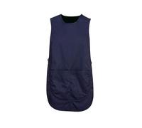Portwest S843 Mantella con Tasca da Cuoco | Blu navy, S/M, Twill Durevole, Non Sbiadisce, Aperture Laterali Regolabili, Lavabile in Lavatrice a 60°C