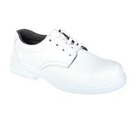 Portwest Scarpe di Sicurezza con Lacci in Acciaio S2, Antinfortunistiche Uomo, Bianco, 40 EU