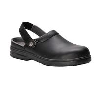 Portwest Slip-On Safety Clog 49/13 - Color: Black - Talla: 49