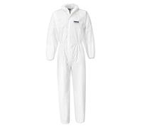 Portwest ST40WHRM Tuta Intera, Confezione da 50 Pezzi, Bianco, M