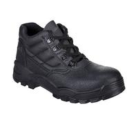 Portwest FW10 S1P Stivali Antinfortunistici, Unisex - Adulto, SRC, Nero (Nero Bkgr), 35 EU (2 UK)
