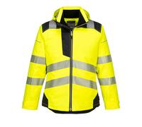 Portwest T400 Hi Vis Macchia Resistente Impermeabile Leggero Inverno Rain Giacca