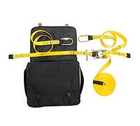 Portwest Temporary Orizzontale Lifeline, Colore: Giallo/Nero, Misura: Reg, 20 metri