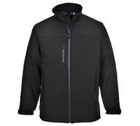 Portwest TK50BKR4XL Giacca Softshell 3 Strati, Nero, 4XL