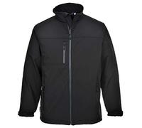 Portwest TK50BKRM Giacca Softshell 3 Strati, Nero, Medium