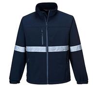 Portwest TK54NARM Giacca softshell IONA, Blu Navy, Medium