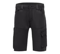 Portwest Trade Shorts Elasticizzati Shell 270g DX420 DX4 Tonal Design Nero/Navy