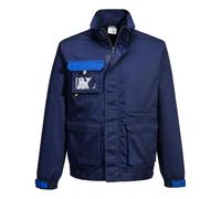 Portwest TX10 Giacca di Contrasto Tasca Porta Badge Staccabile Poliestere