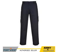 Portwest Uomo Cargo Pantaloni Militari Azione Smart Lavoro Uniforme Multi Tasca