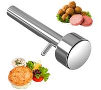 Porzionatore di Falafel 4 cm, Paletta per Falafel, Stampo Falafel in Acciaio Inossidabile, Cucchiaio Falafel per Deliziose Palline di Falafel e Polpette di Carne e Utensili da Cucina