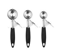 Porzionatori da Gelato Ice-cream Scoop Ball Beater per Tutti(Schwarz)