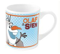 POS 24675 - Tazza Disney Frozen Olaf, in porcellana, capacità 200 ml, lavabile in lavastoviglie e adatta al microonde, per bambini e tutti i fan del divertente pupazzo di neve