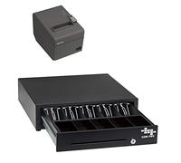 POS Hardware Kit per supporto quadrato cassetto stampante termica per ricevute compatibile con supporto quadrato DrawerPrinter