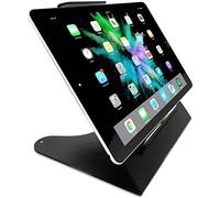 POS VALLEY Supporto Tablet Universale Regolabile da 8 a 13'' per iPad Pro 2024, Air, Mini, Samsung Galaxy Tab 10 e Altri - Punto Cassa Stand Dock (Nero)