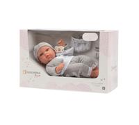 POS210159 BAMBOLA ARIAS - Bebè cm.33 Completino GRIGIO