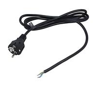 POSAC-16/7/7-18B Cavo 3x1mm² CEE 7/7 (E/F) Connettore, Cavo PVC 1,8m Nero POS