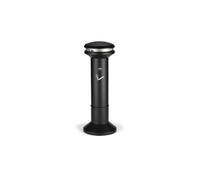 Posacenere a colonna Rubbermaid Infinity Ultra nero H 105 cm - Ø 40 cm FG9W3400