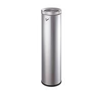posacenere a muro, Posacenere in acciaio inossidabile Posacenere da pavimento Portacenere for sigaretta indipendente con base antiscivolo for ufficio domestico all'aperto(Silver)