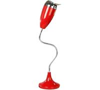 Posacenere Antivento per Sigarette Posacenere da Pavimento con Coperchio Posacenere per Fumatori Posacenere Curvi per Sigarette Portacenere Antivento per Patio Alto per Interni O Ester, Red