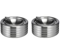 Posacenere Antivento, Richiudibile, in Acciaio Inox, Dall’Aspetto Elegante, Acci
