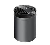 Posacenere Auto per Ford Puma MK2 ST Line X 2020-2024 2025, Posacenere Portatile per Auto per Viaggi All'aperto, Uso Domestico, Cestino per la Cenere, Porta Sigarette,Black-L