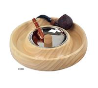 POSACENERE BATTIPIPA POSA PIPE ROTONDO LEGNO MASSELLO DI PIOPPO LUBINSKI EC020