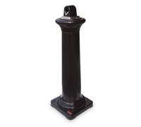 Posacenere colonna in resina Rubbermaid GroundsKeeper™ Tuscan H 102,9 cm - Ø 40 cm nero FG9W3000BLA