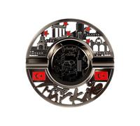 Posacenere con bandiera turca, souvenir unico dalla Turchia, con monumenti iconici e design moderno, regalo per viaggiatori e collezionisti della Turchia