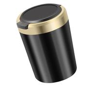 Posacenere con Supporto per Auto Auto Sigarette Portatili Vassoio Ceneri Senza Fumo Ridotta con Luce A LED Coperchio Portatei A Coppa