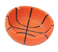 Posacenere da Basket Decorativo da Tavolo in Resina Marrone 1 Pezzo