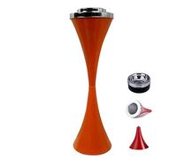Posacenere Da Esterno Con Coperchio E Posacenere Alto, Contenitore Per Sigari, Moderno Pilastro Antivento Per Fumatori, Portacenere Da Esterno Per Patio(Orange)