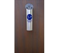 posacenere da esterno da parete da muro 100% in acciaio inox fumo STOCK 4 PEZZI